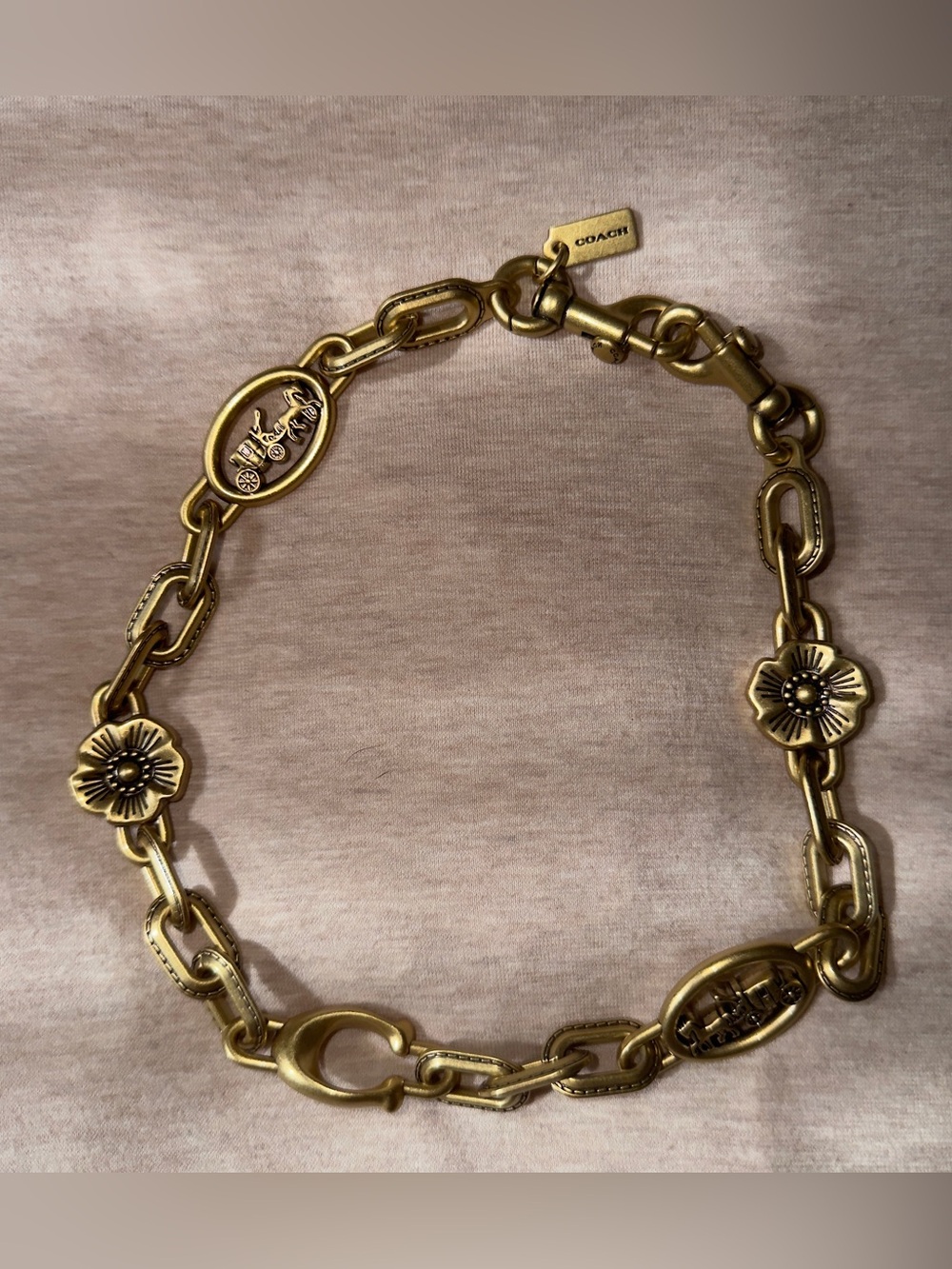 Coach Horse and Carriage Charm Strap